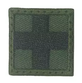 1 INCH MINI MEDIC CROSS PATCH - OD GREEN