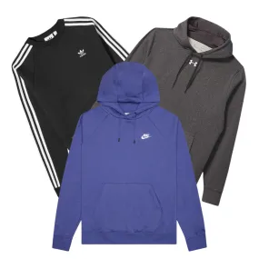 50x BRANDED POLYESTER SWEATSHIRTS