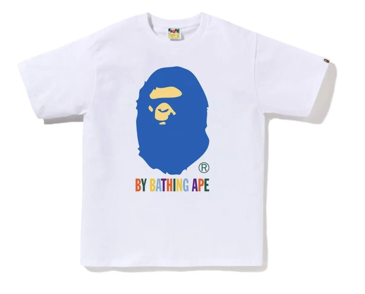 A BATHING APE  |Crew Neck Unisex Street Style Plain Cotton Short Sleeves