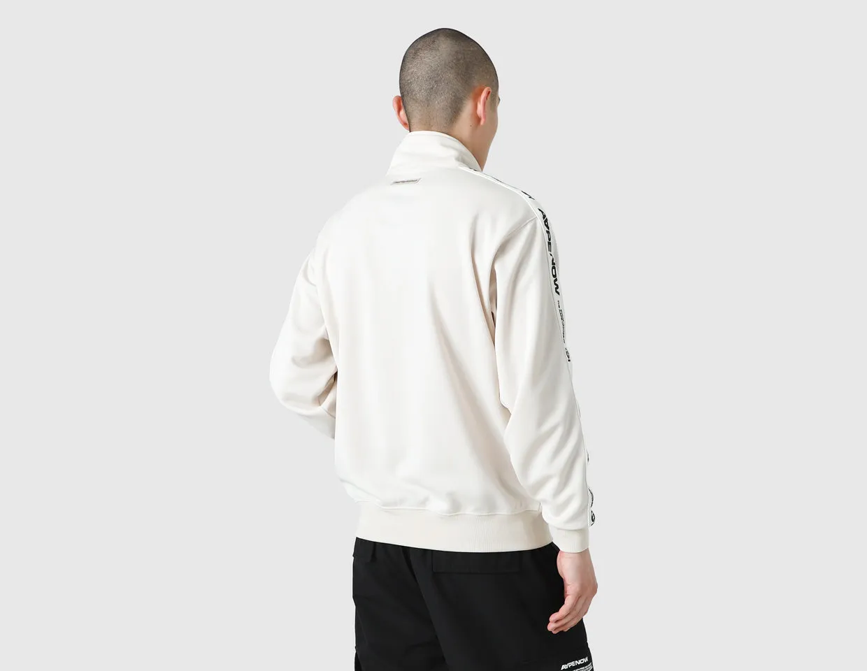 AAPE Zip-Up Sweater / Light Ivory