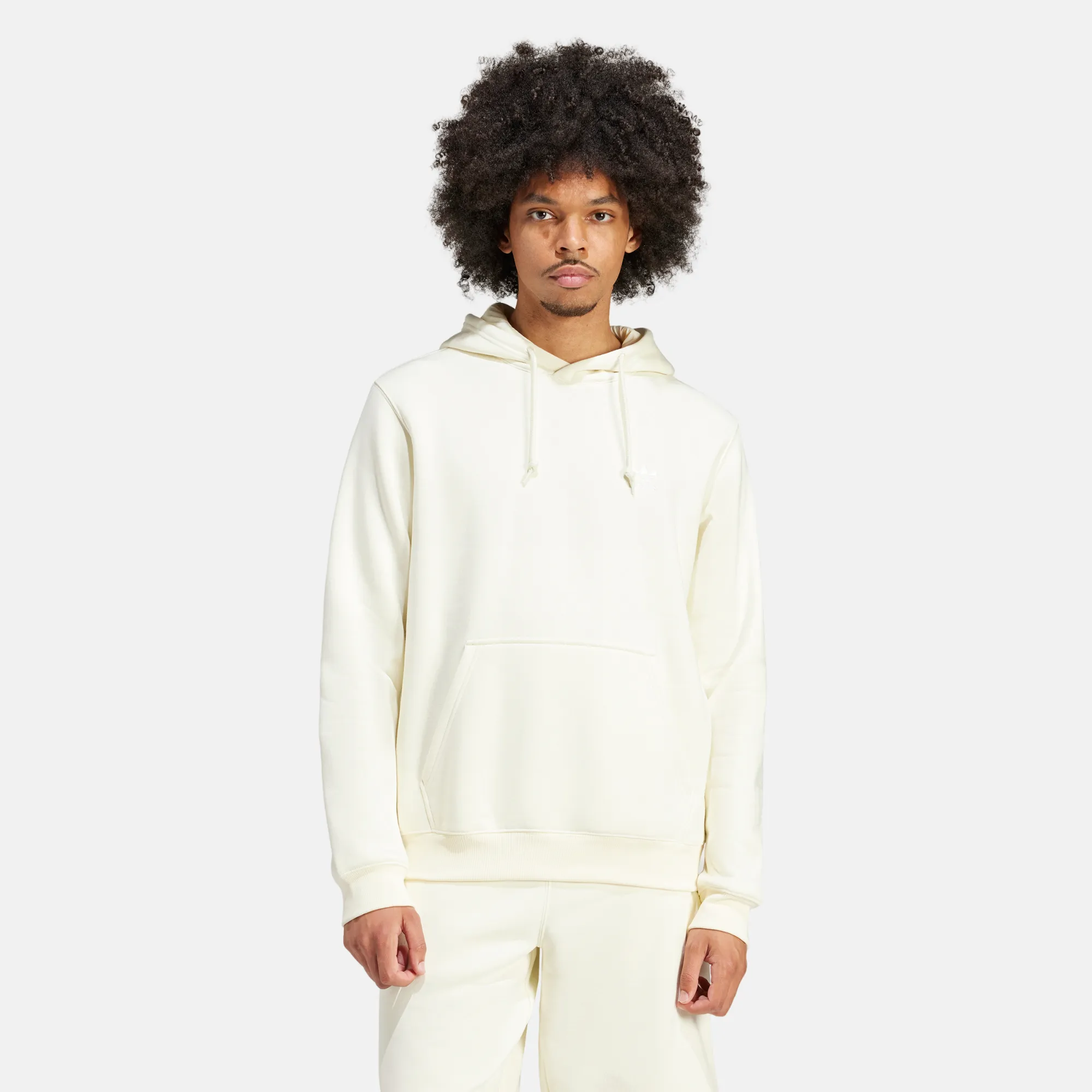 Adidas Trefoil Essentials Ivory Hoodie