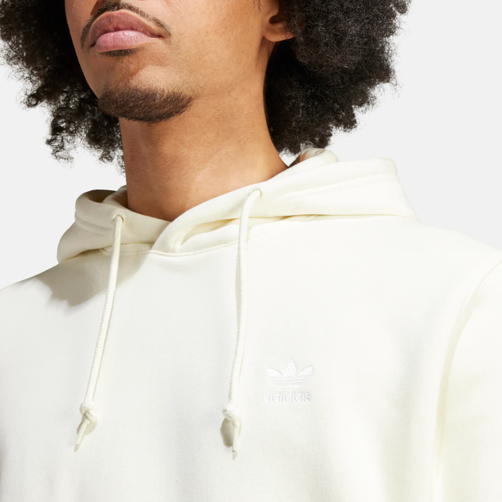 Adidas Trefoil Essentials Ivory Hoodie