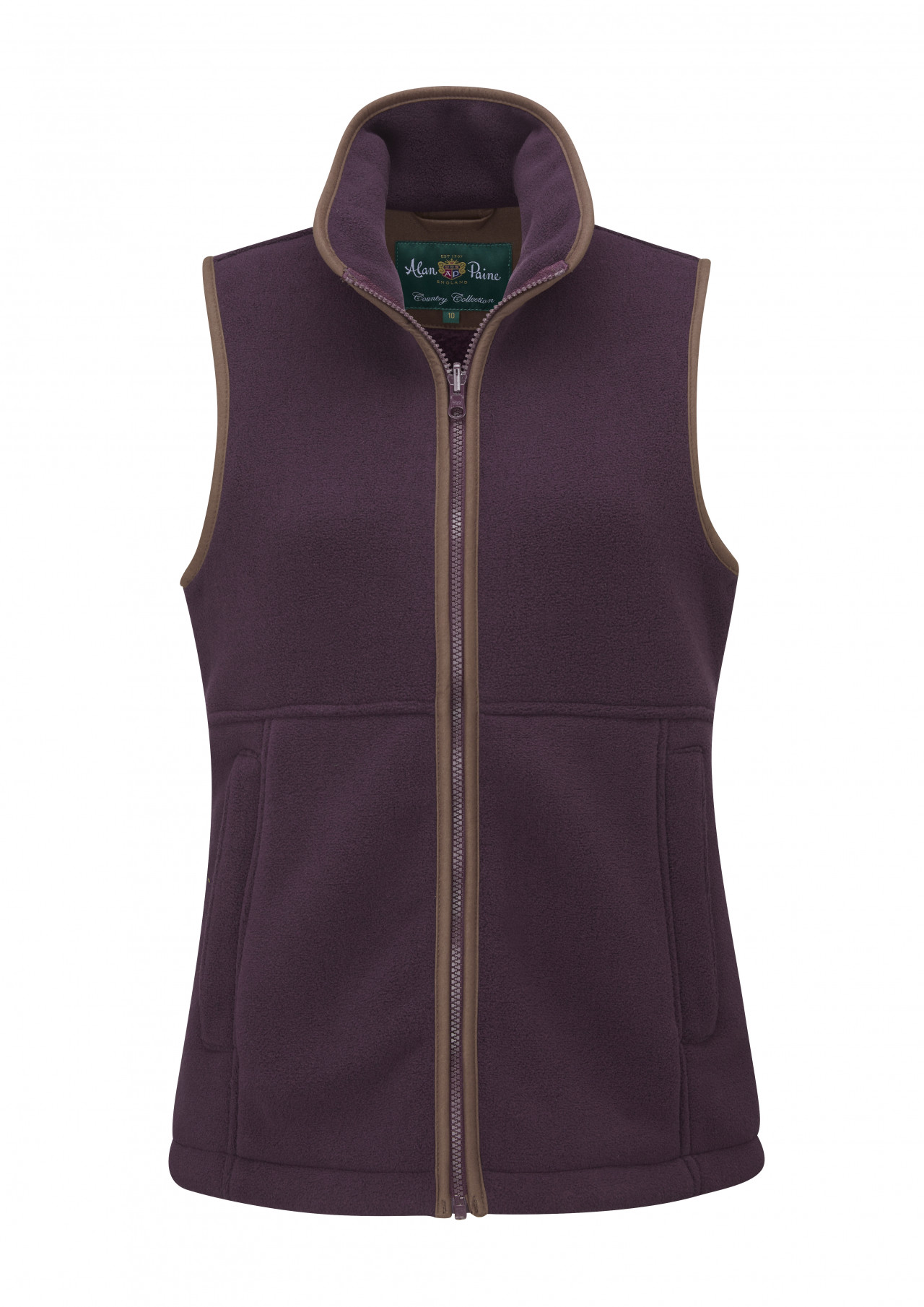 Alan Paine Ladies Aylsham Gilet Merlot