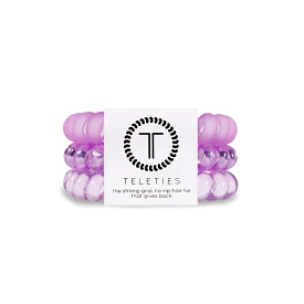 Antigua Purple Large Hair Tie 3 Pack