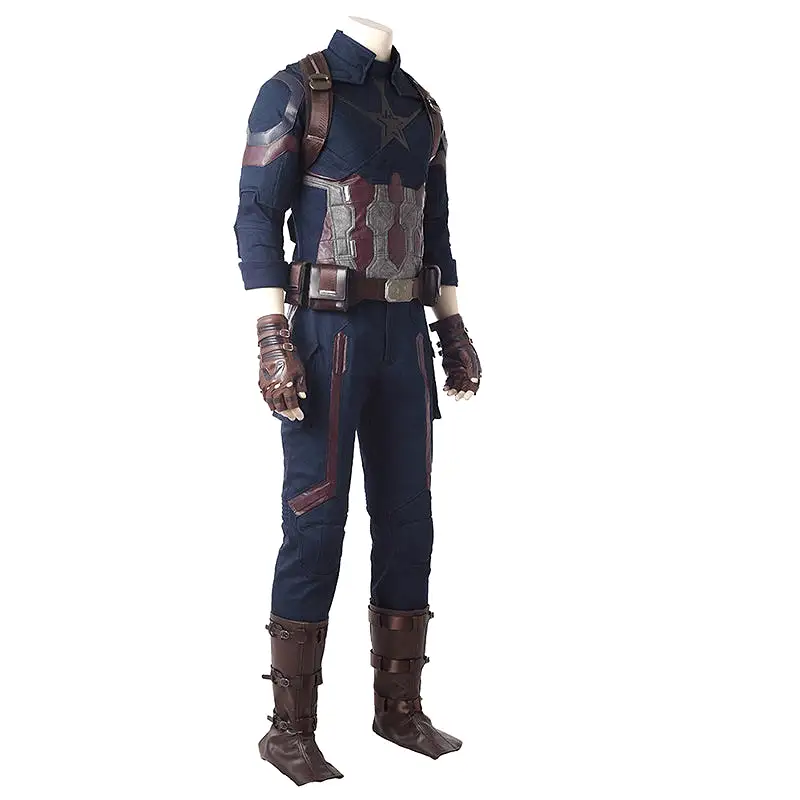 Avengers 3 Infinity War Steven Rogers Captain America cosplay costume