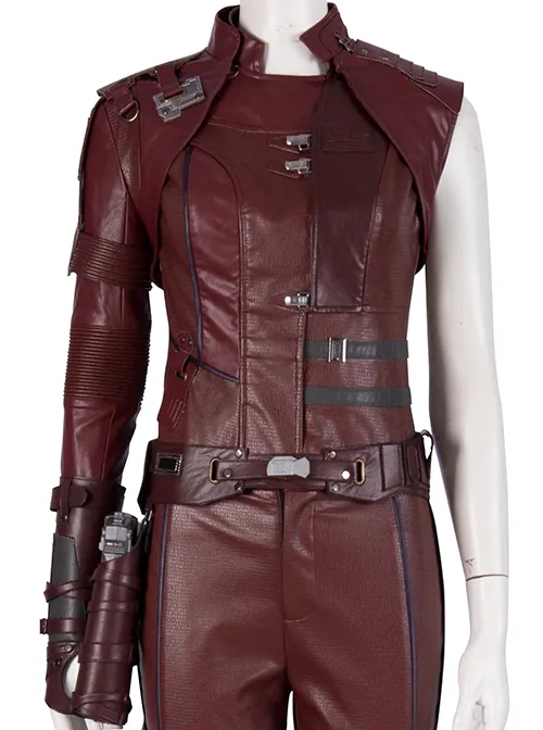 Avengers Infinity War Nebula Leather Costume - Famous Jackets