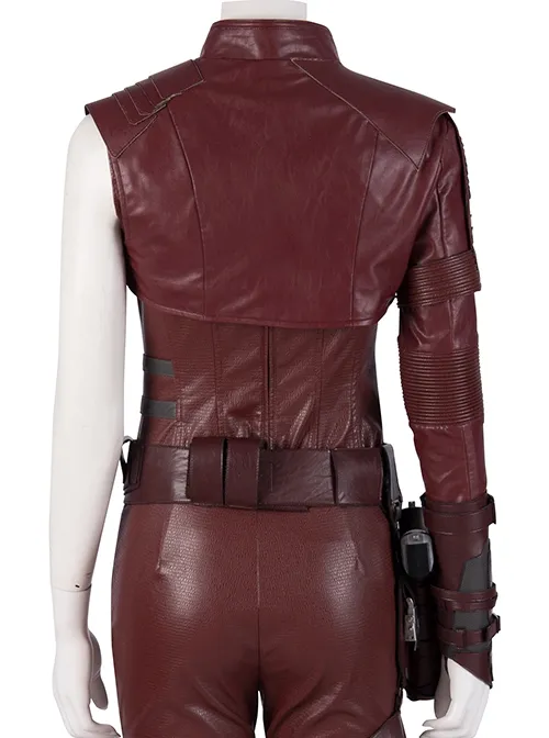 Avengers Infinity War Nebula Leather Costume - Famous Jackets