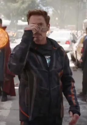 Avengers Infinity War Robert Downey Jr Jacket