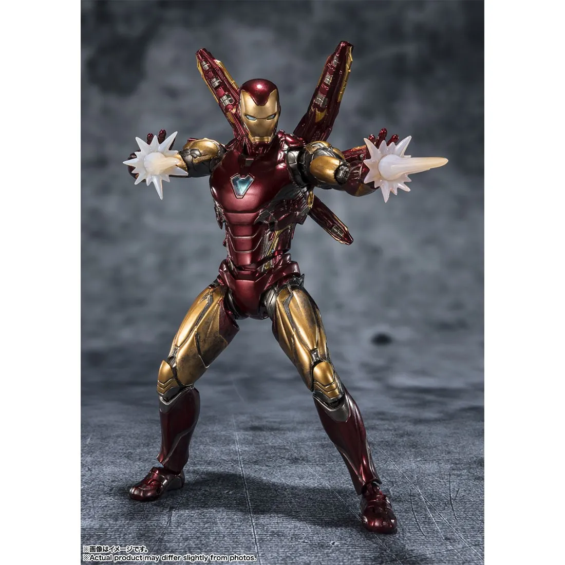 Bandai S.H.Figuarts Avengers Endgame The Infinity Saga Iron Man Mark 85 Five Years Later 2023 Edition Figure (red)