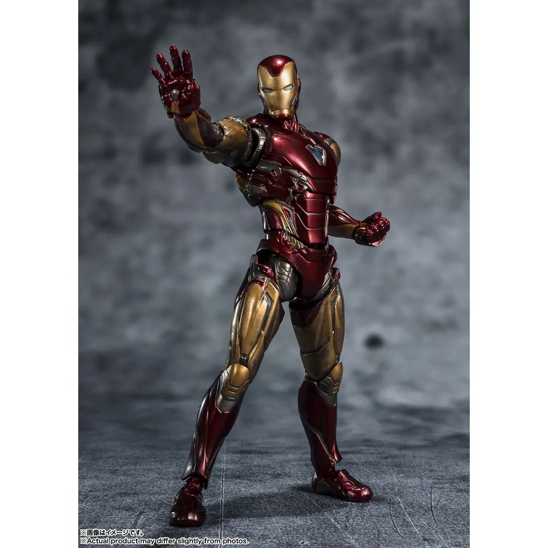 Bandai S.H.Figuarts Avengers Endgame The Infinity Saga Iron Man Mark 85 Five Years Later 2023 Edition Figure (red)