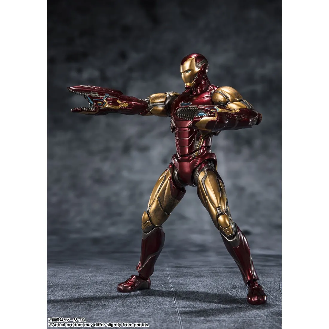 Bandai S.H.Figuarts Avengers Endgame The Infinity Saga Iron Man Mark 85 Five Years Later 2023 Edition Figure (red)