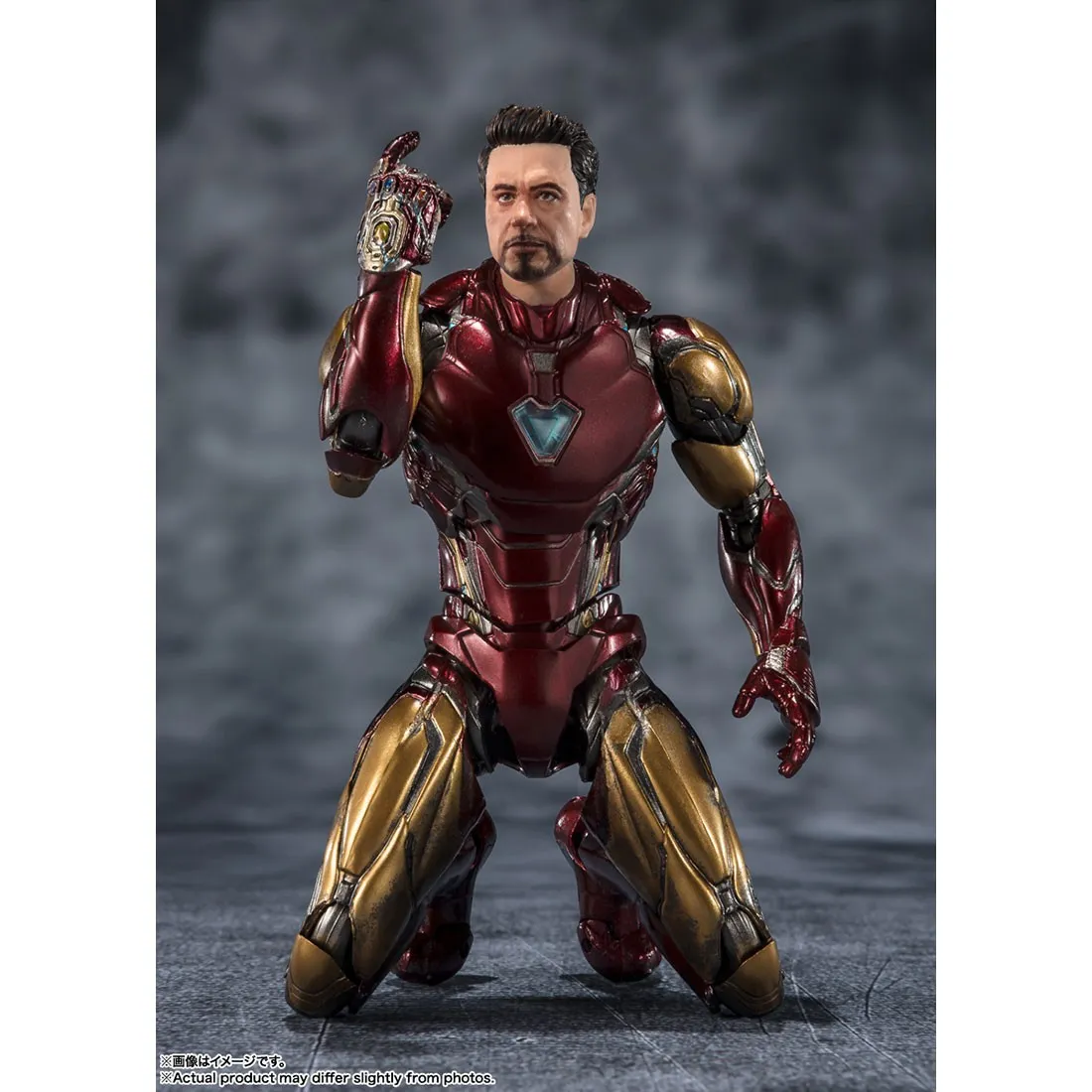 Bandai S.H.Figuarts Avengers Endgame The Infinity Saga Iron Man Mark 85 Five Years Later 2023 Edition Figure (red)