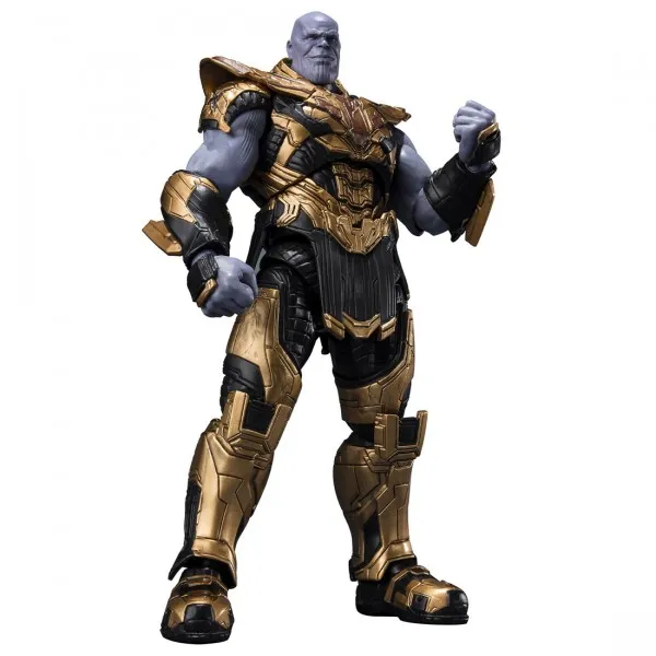 Bandai S.H.Figuarts Avengers Endgame The Infinity Saga Thanos Five Years Later 2023 Edition Figure (yellow)