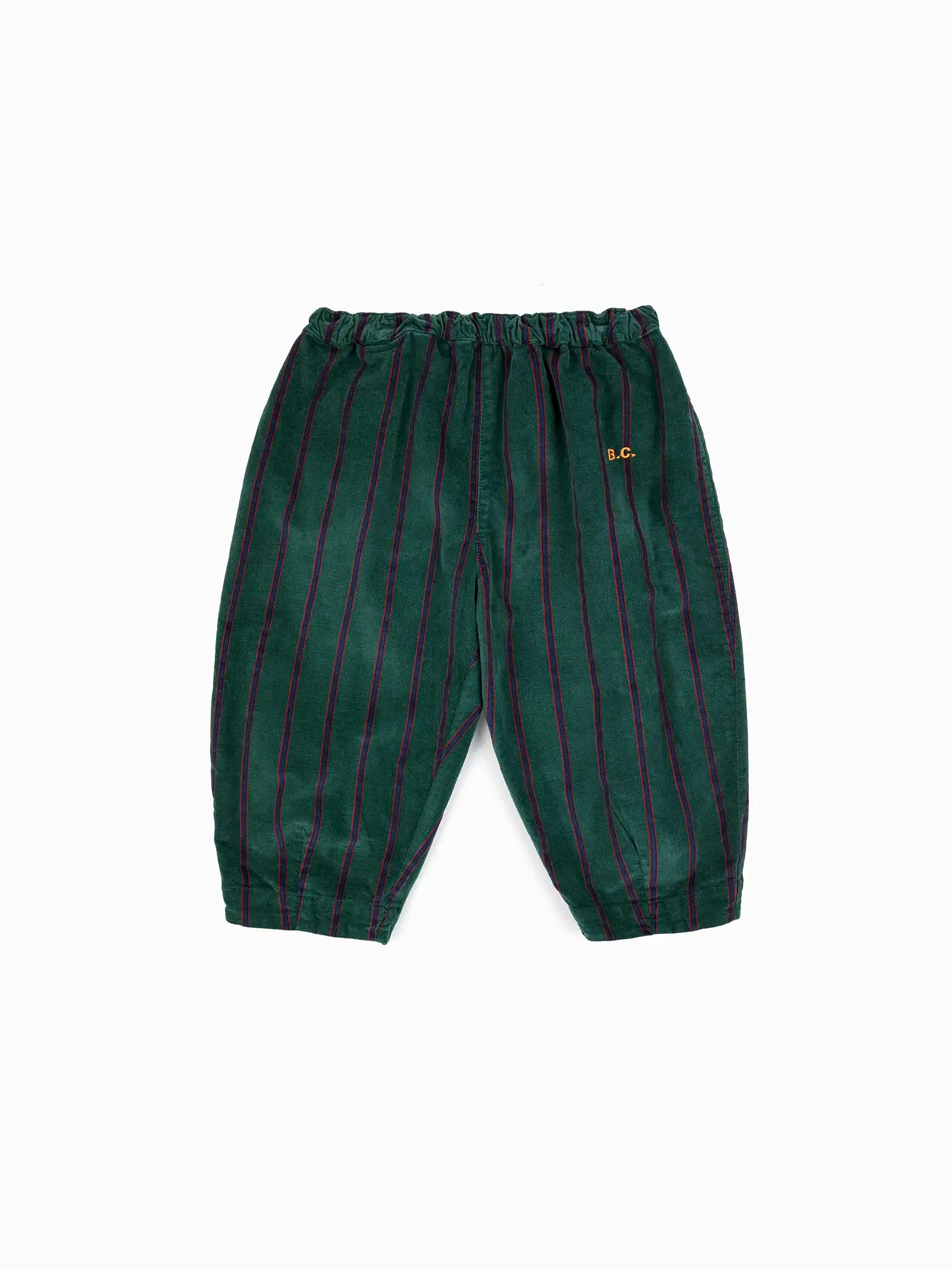 B.C Striped Velvet Baby Pants