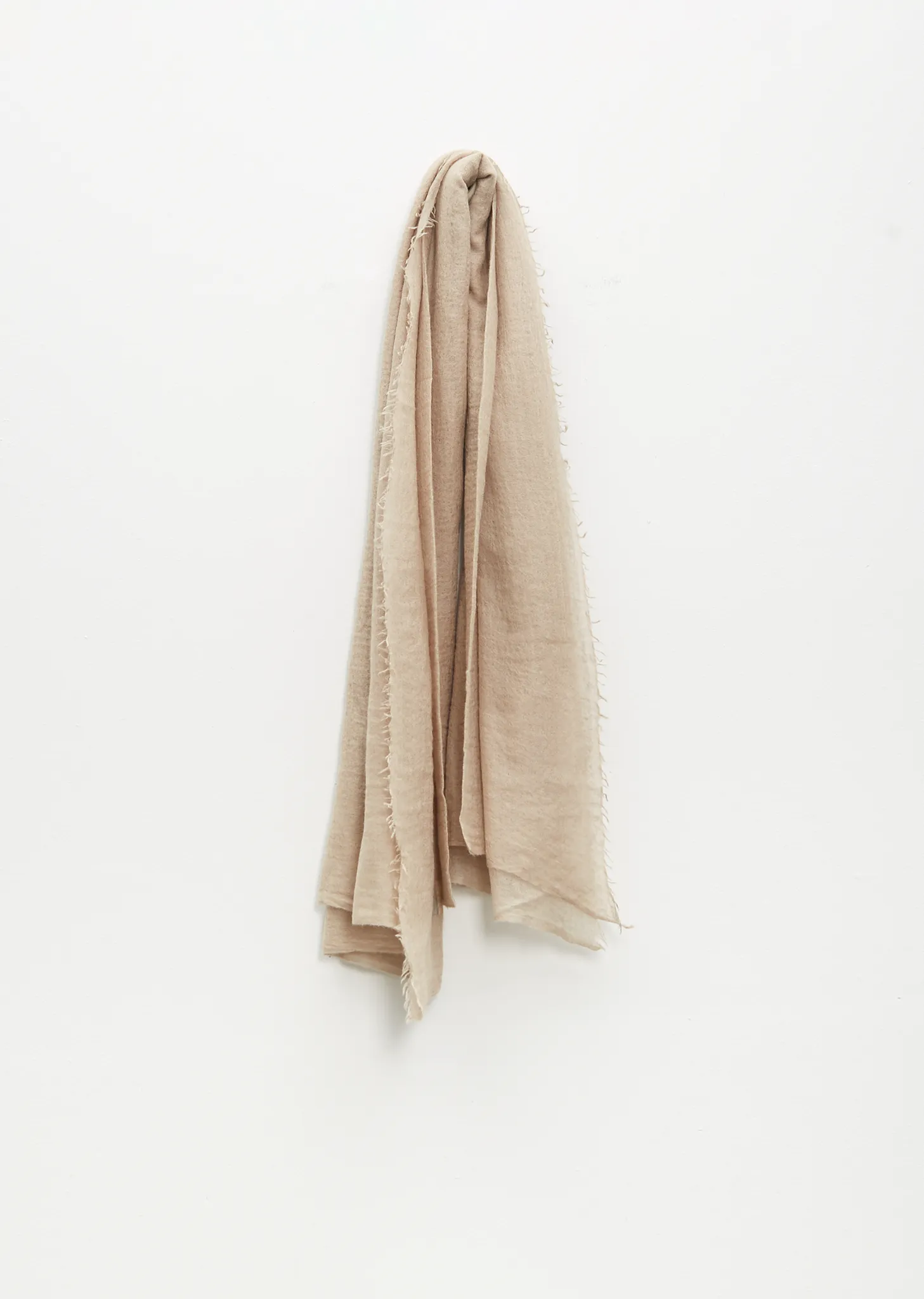 Big Woven Scarf — Chalk