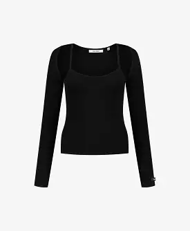 Black Rimona Top