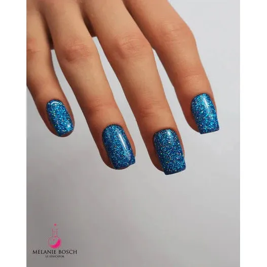 Blast Off Blue Glitter Gel, 10mL