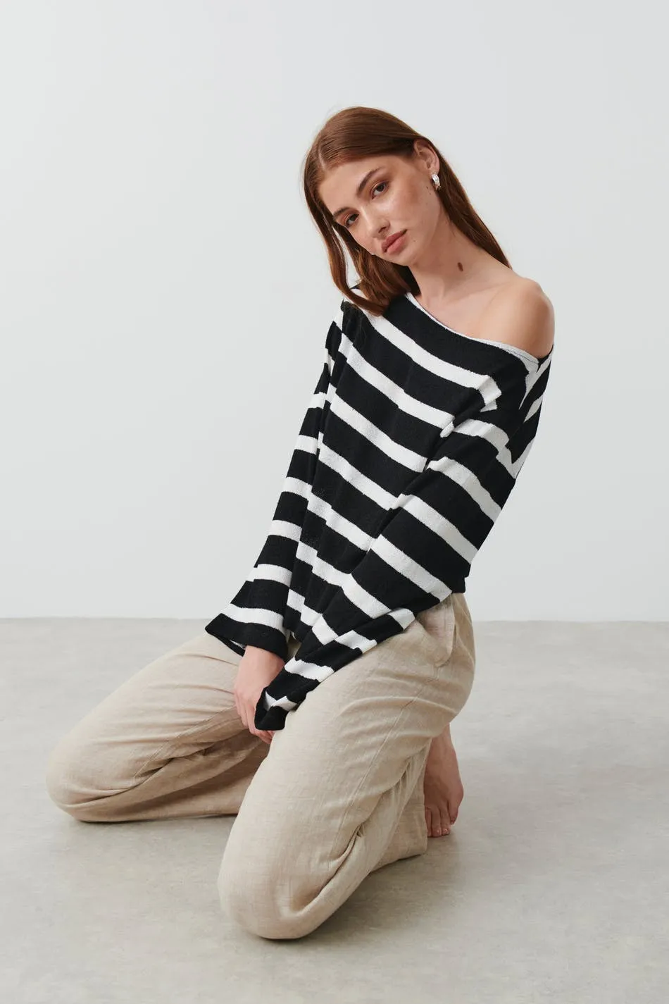 Boatneck sweater