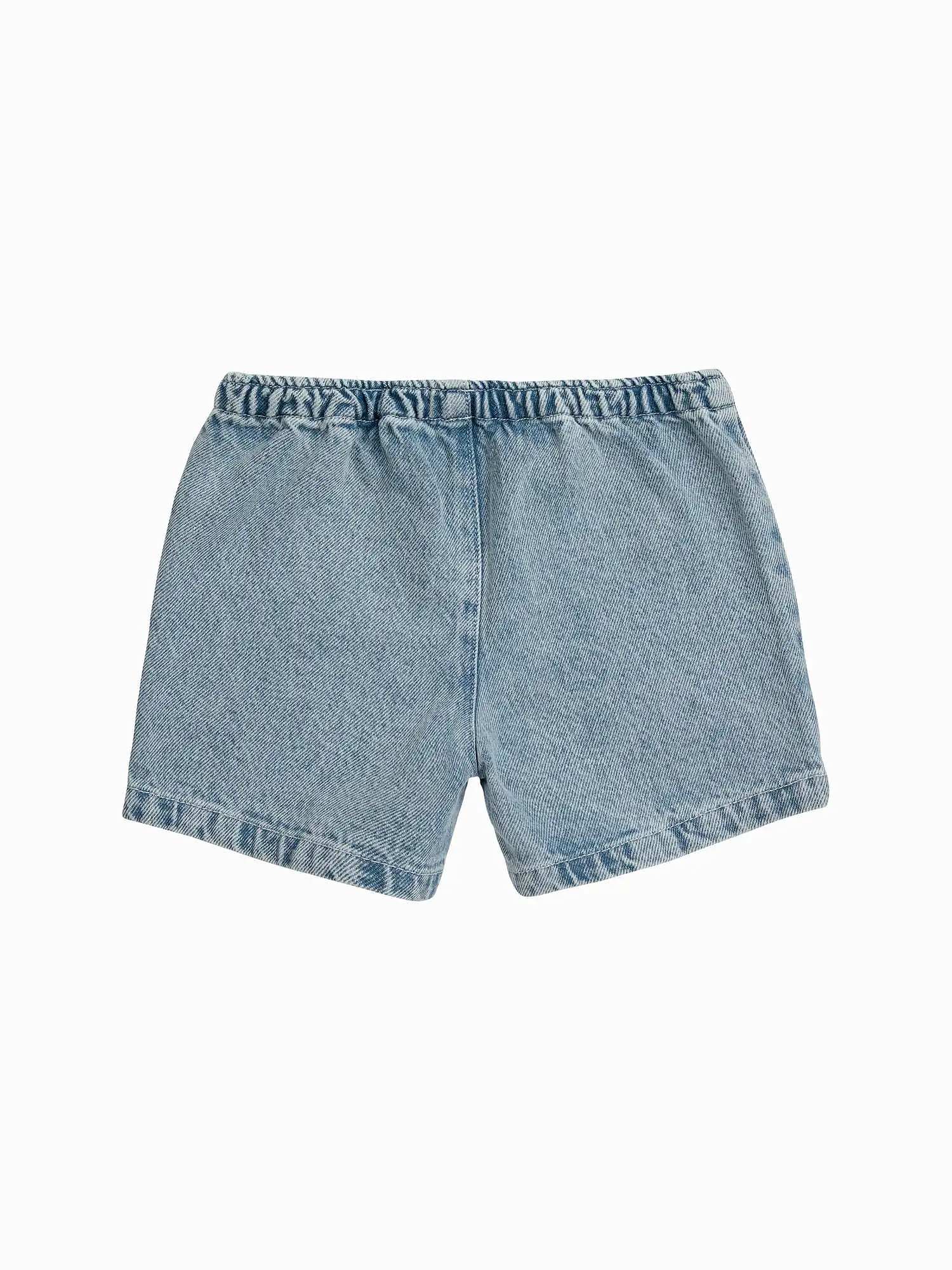 Bobo Choses Circle Denim Baby Shorts