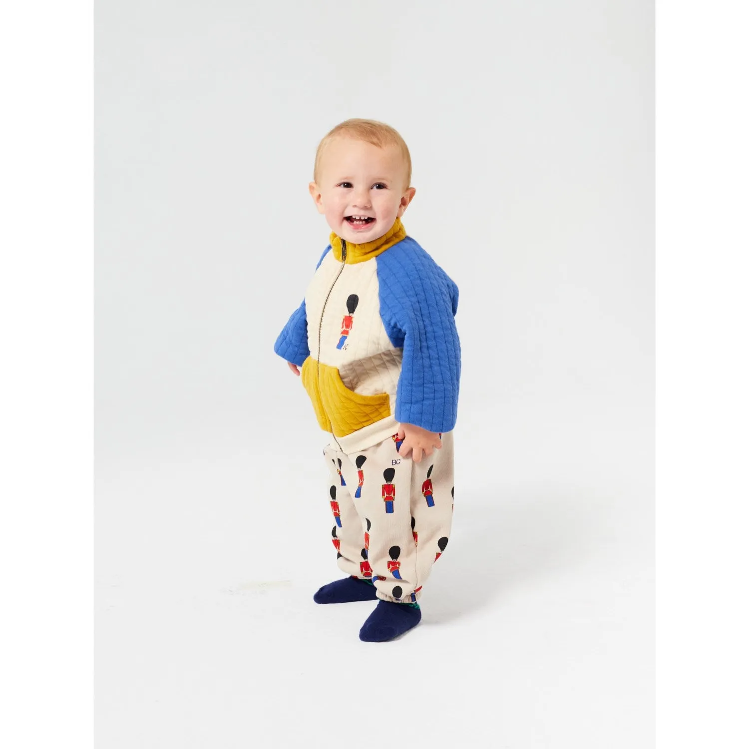 Bobo Choses Offwhite Little Tin Soldiers All Over JAndging Pants