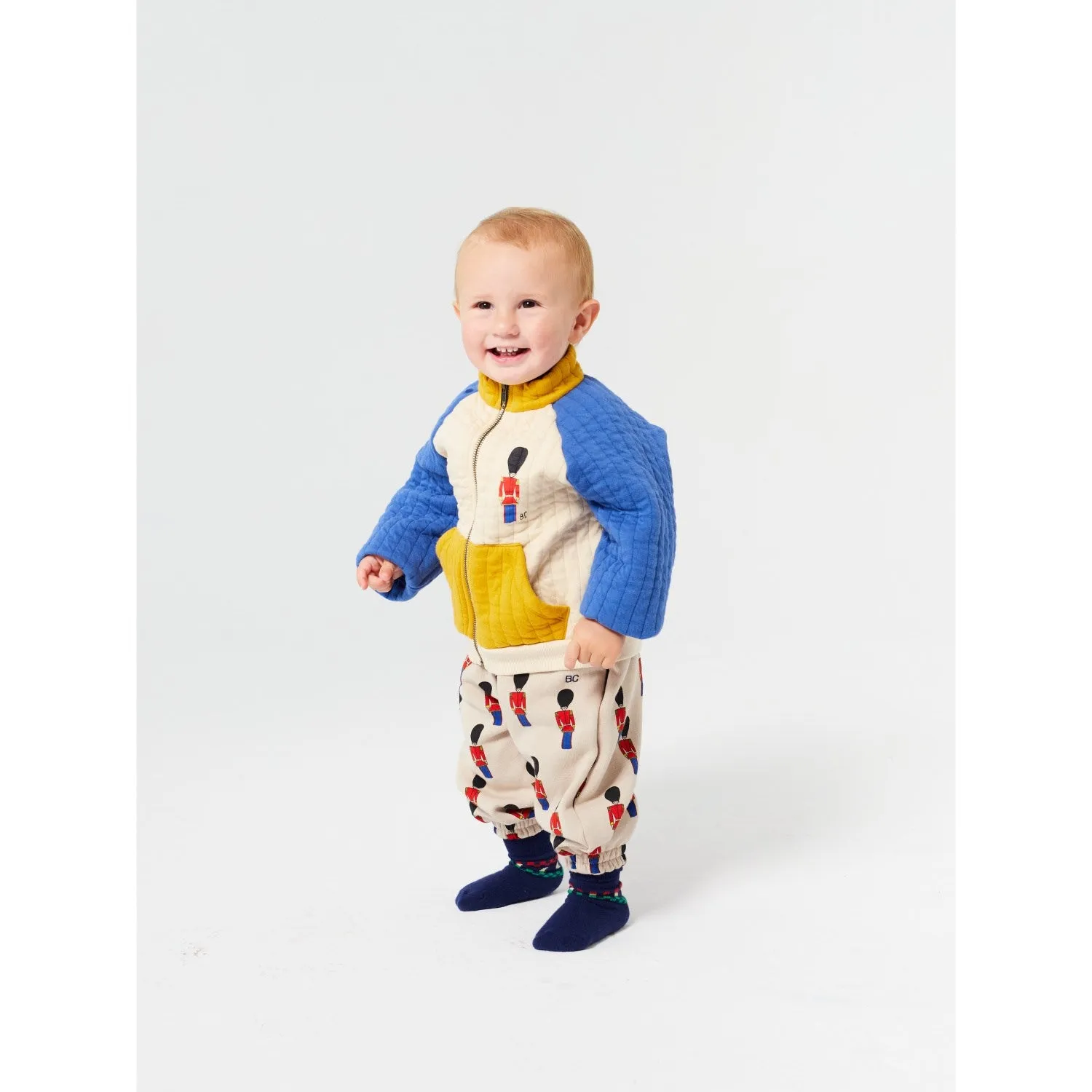 Bobo Choses Offwhite Little Tin Soldiers All Over JAndging Pants