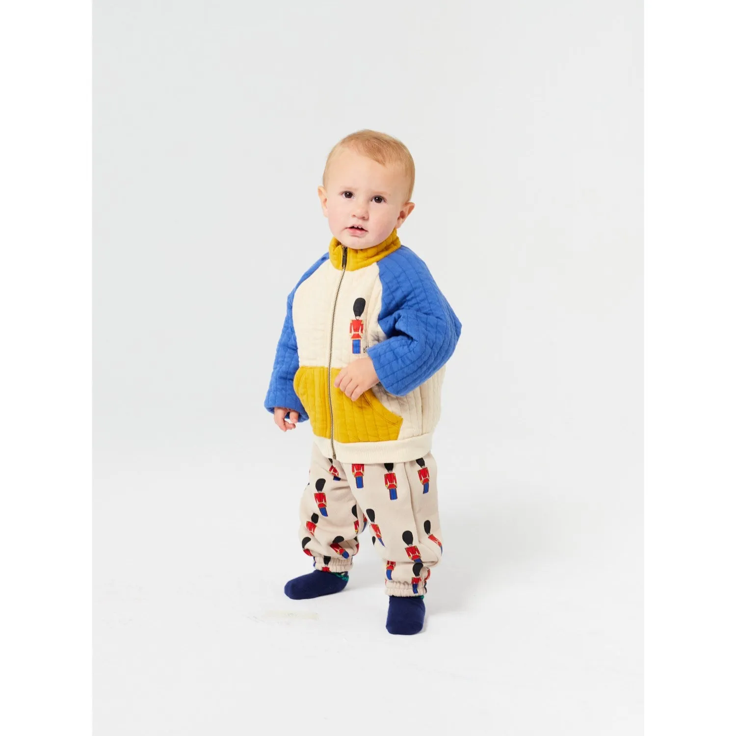 Bobo Choses Offwhite Little Tin Soldiers All Over JAndging Pants