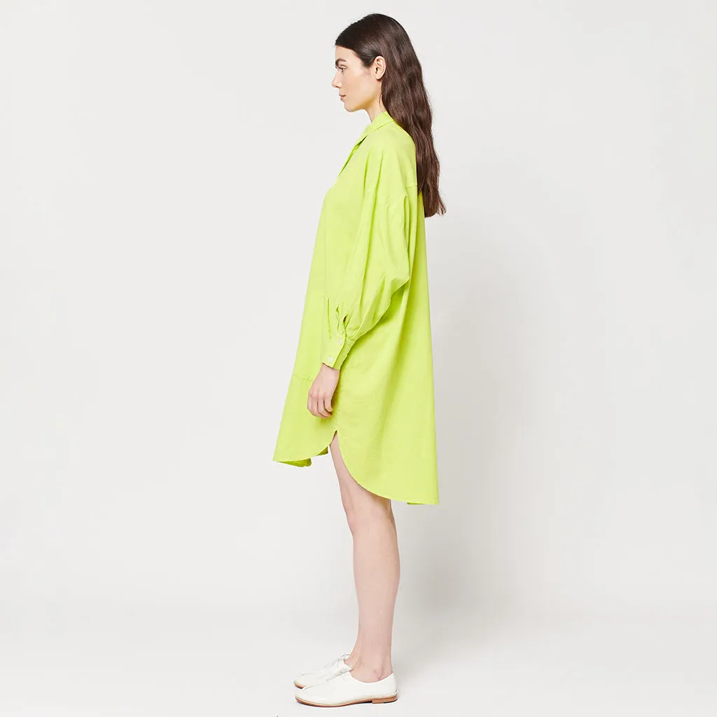 Bobo Choses Woman Shirt Dress Light Green