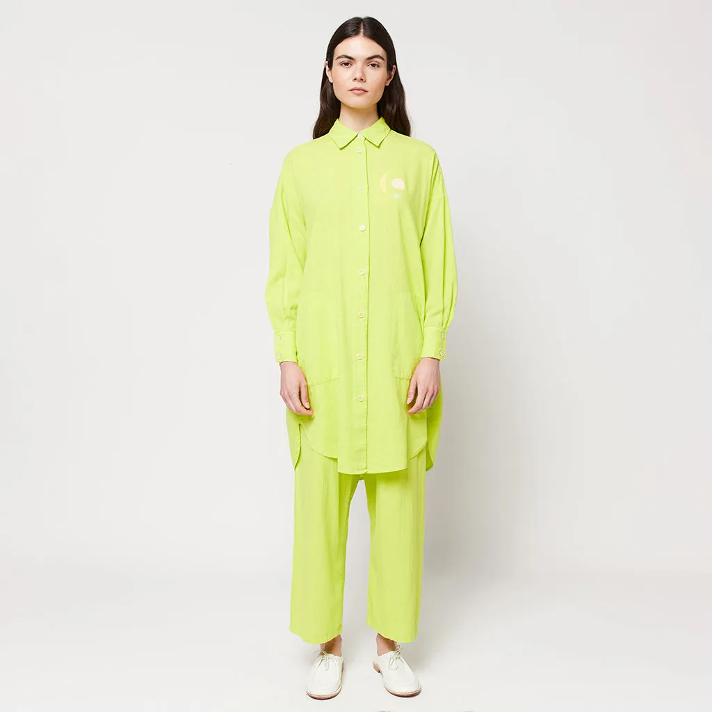 Bobo Choses Woman Shirt Dress Light Green