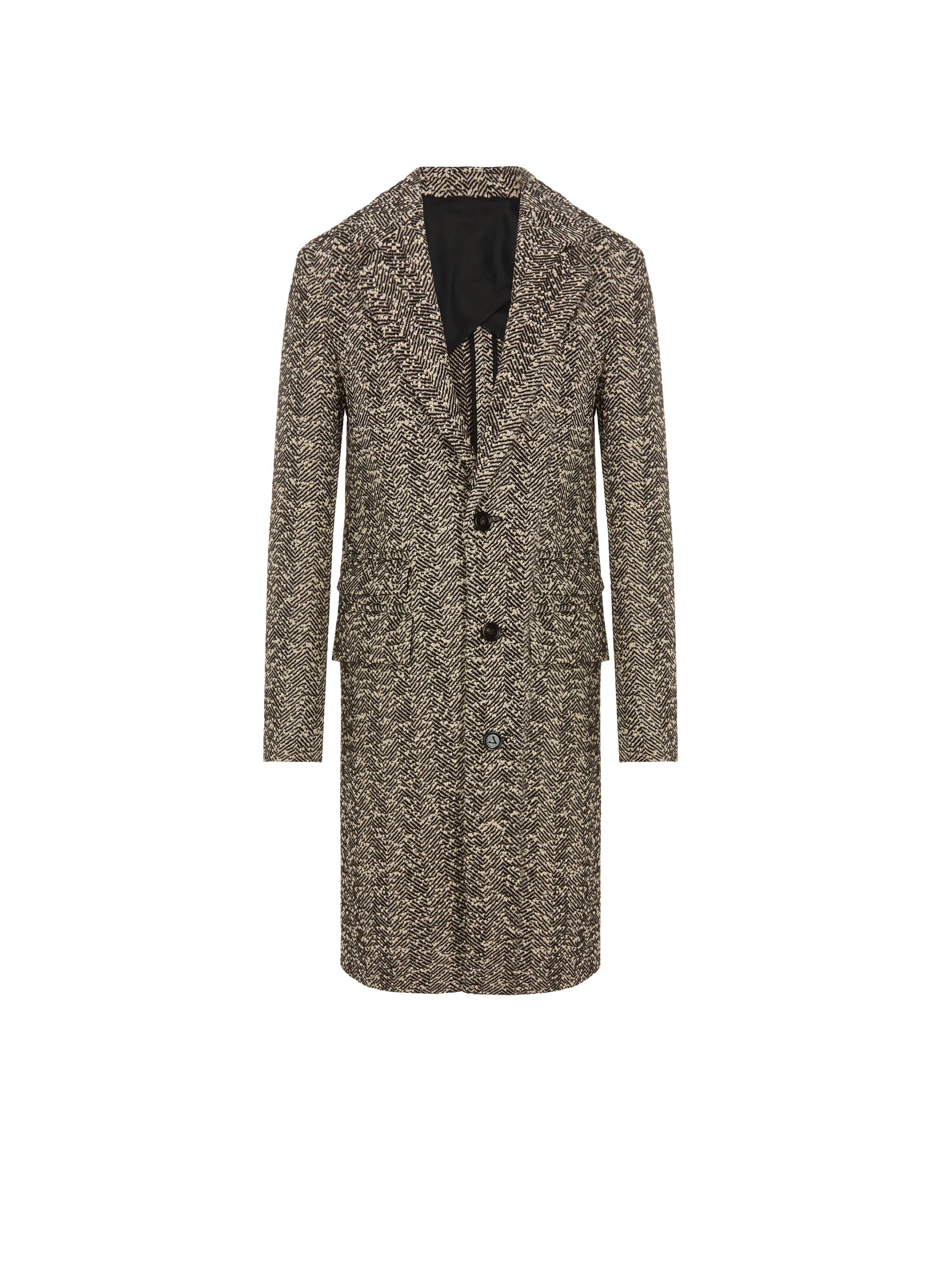 Bottega veneta  Wool-blend coat - Grey