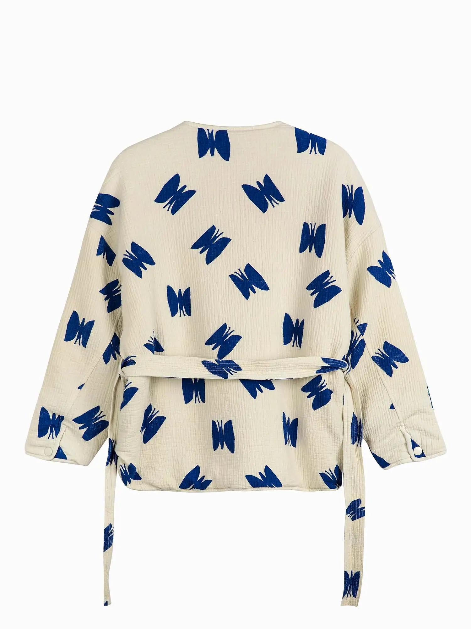 Butterfly Print Padded Jacket