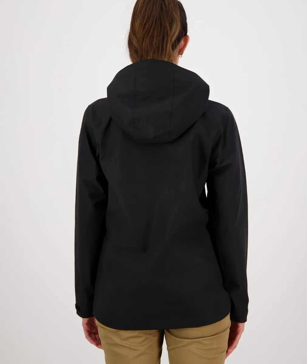 Buy Women's Wellington Rain Jacket (Black) - Swanndri NZ