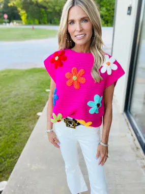 BY PINK DESIGN SWEATER TOP