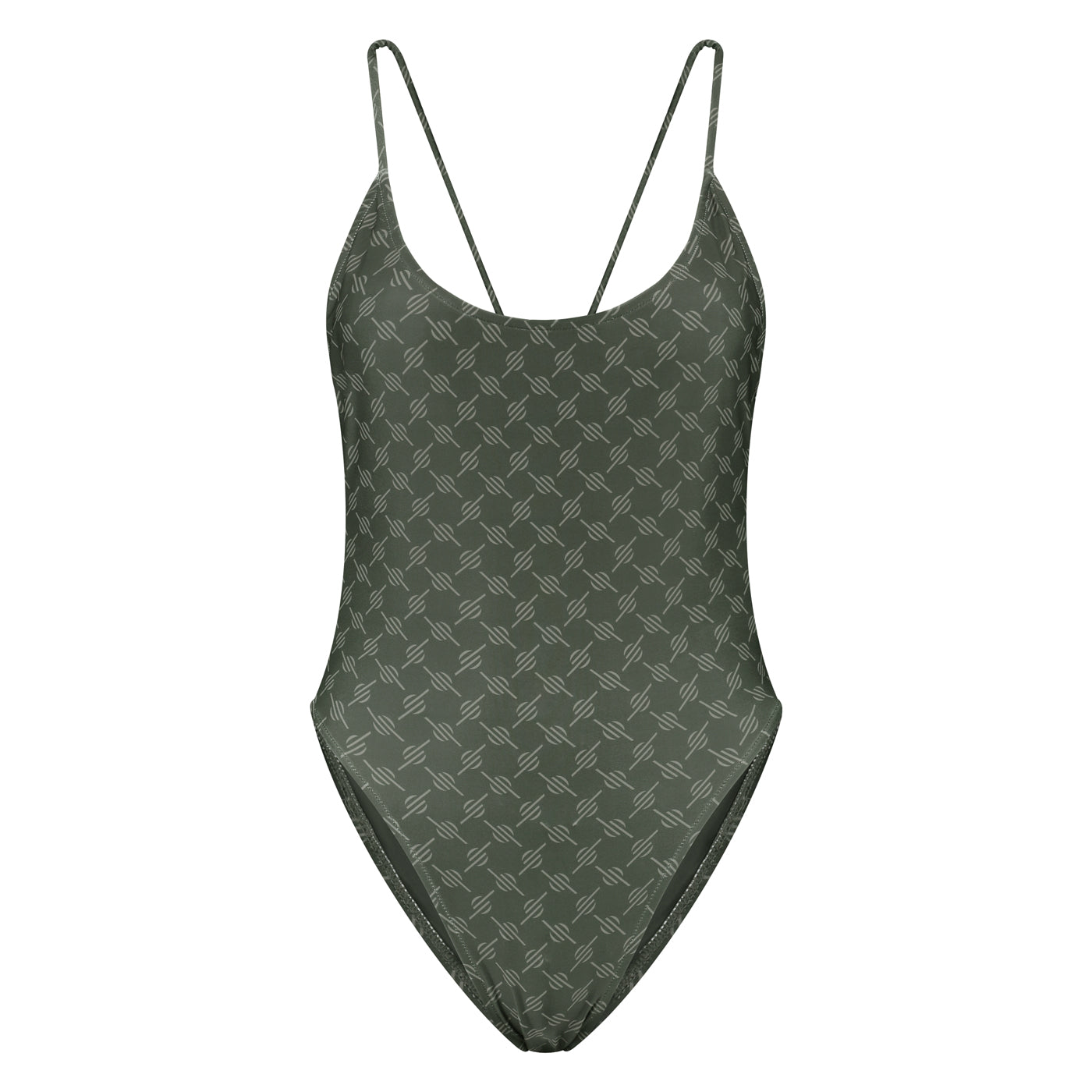 Chimera Grey Reya Monogram Swimsuit