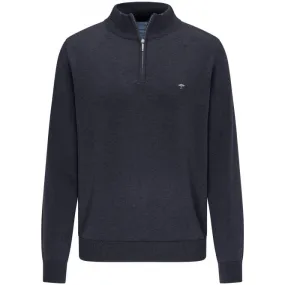 Classic Fine Knit Troyer 1/4 Zip