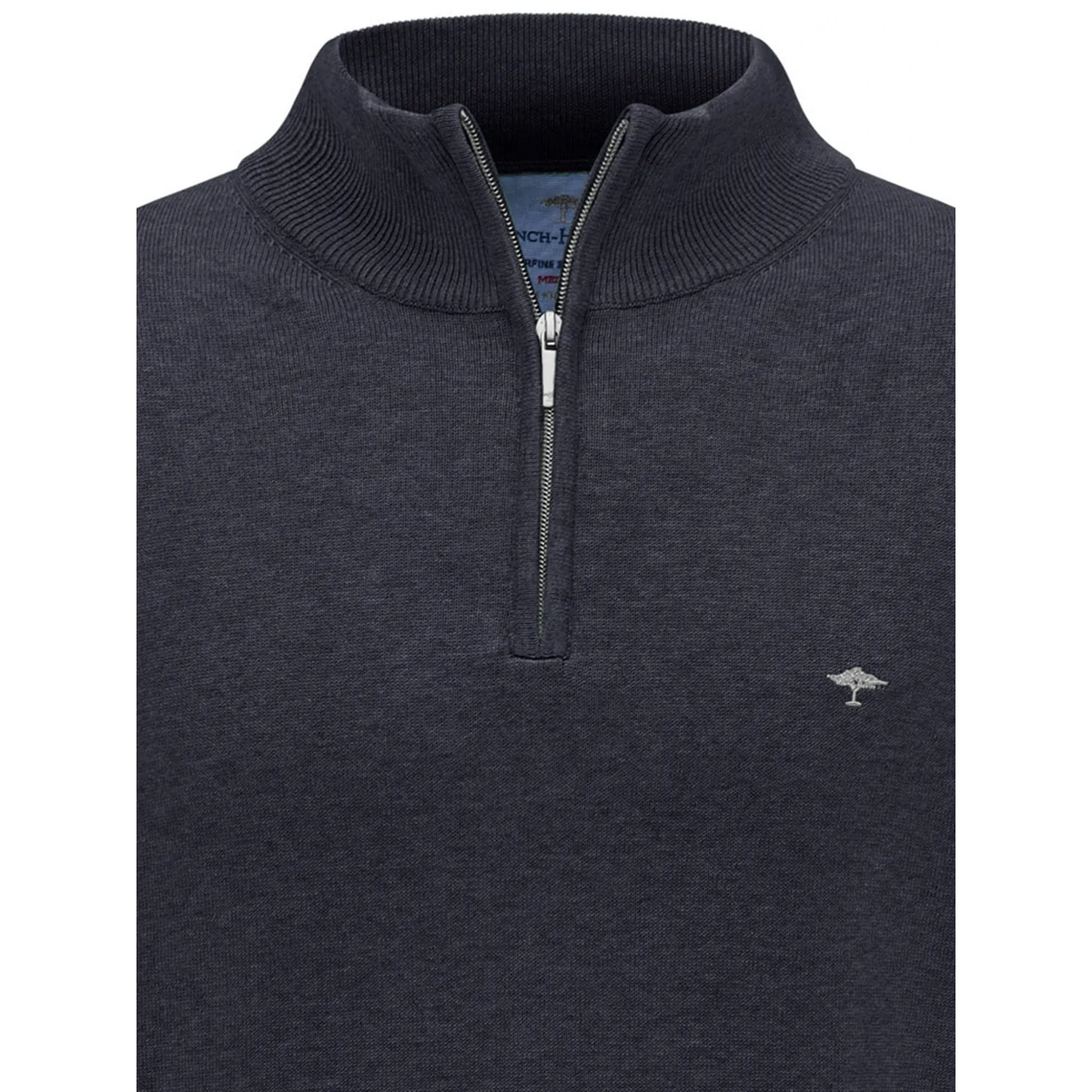 Classic Fine Knit Troyer 1/4 Zip