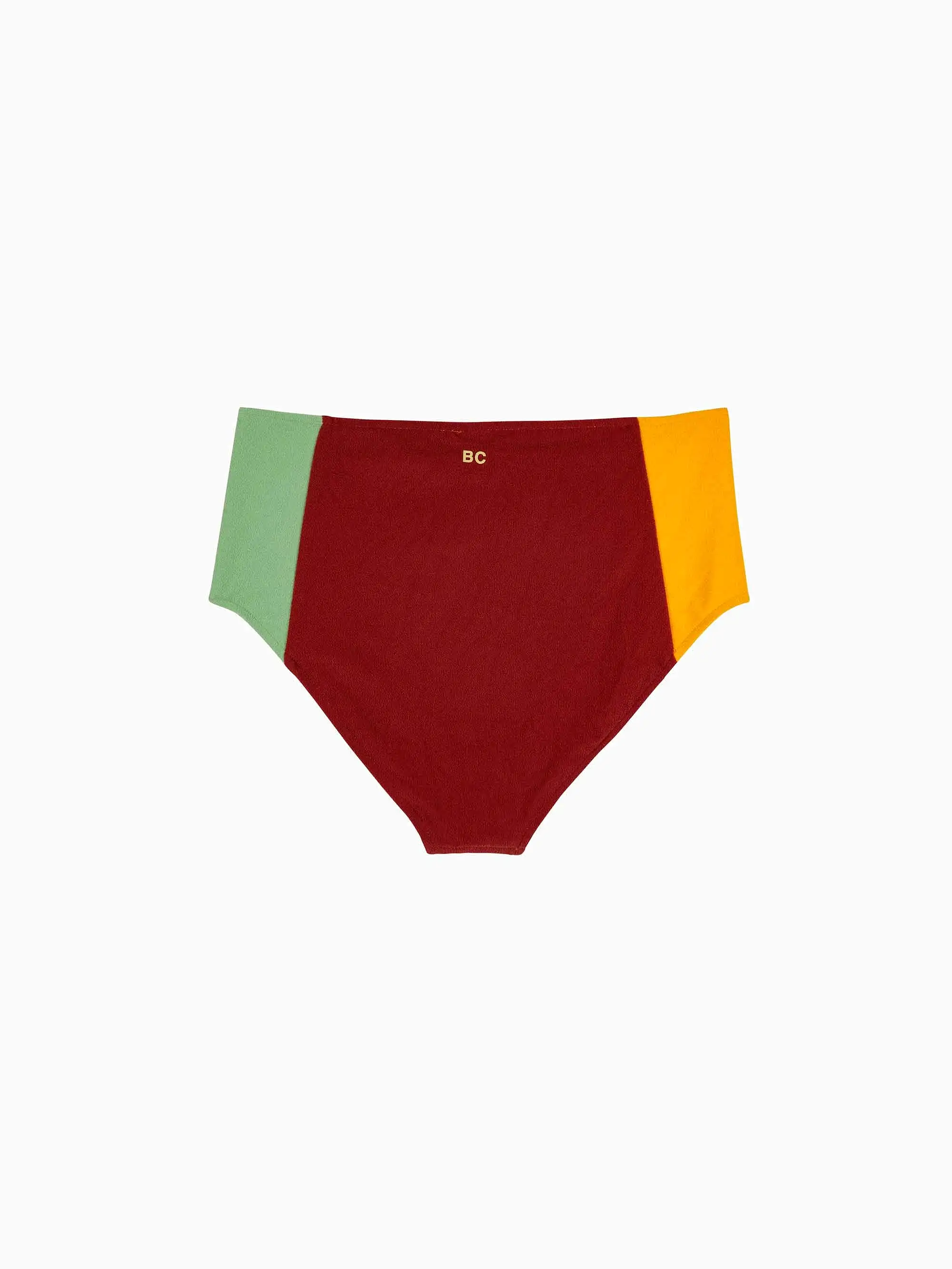 Colour Block Terry Bikini Bottom