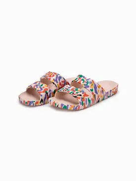 Confetti All Over Rubber Sandals