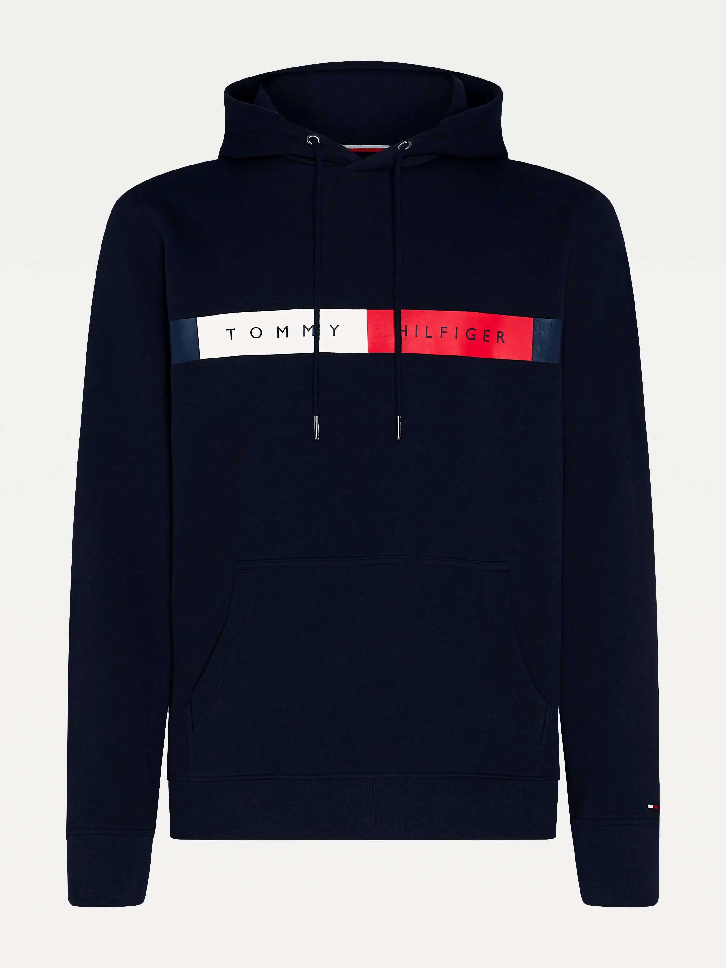 Cotton Fleece Hoodie | Sweatshirts & Hoodies |   Tommy Hilfiger