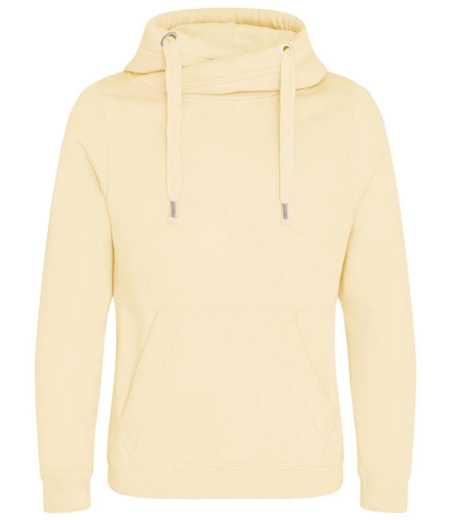 Crossover Neck Hoodie with Mr/Mrs Est. Slogan | The Personalisation Company | Unique & Affordable Personalised Gifts