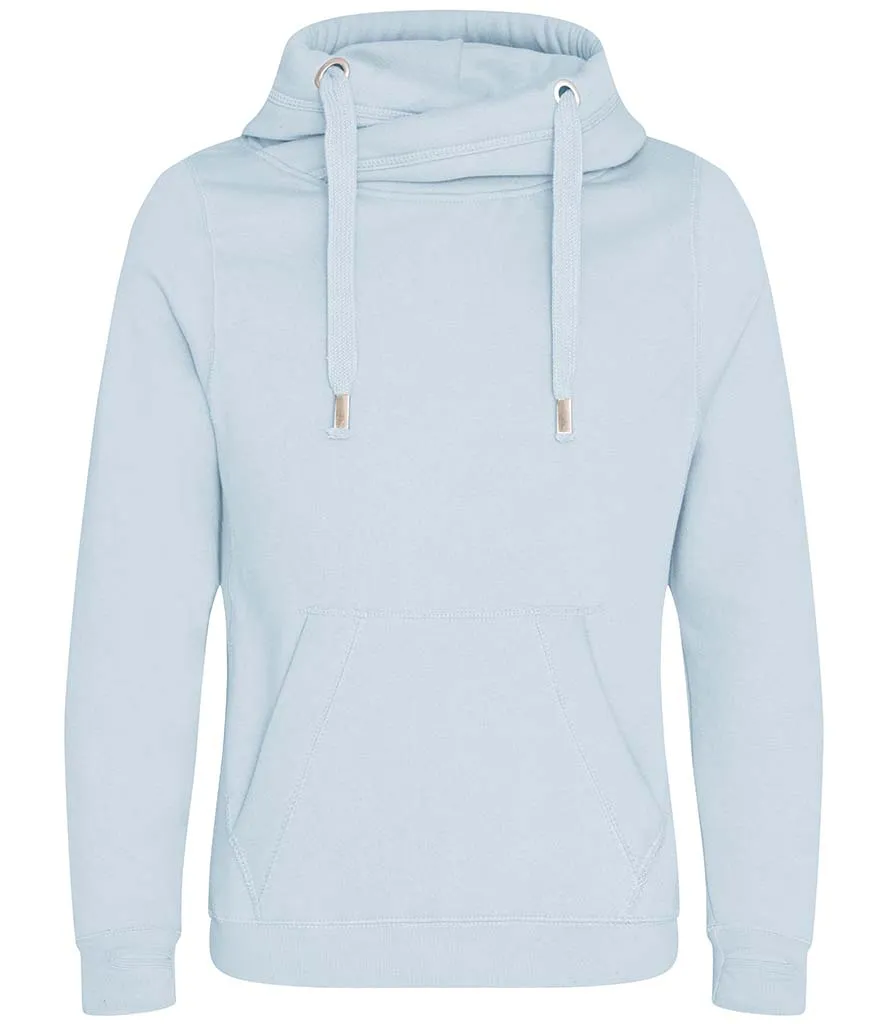 Crossover Neck Hoodie with Mr/Mrs Est. Slogan | The Personalisation Company | Unique & Affordable Personalised Gifts