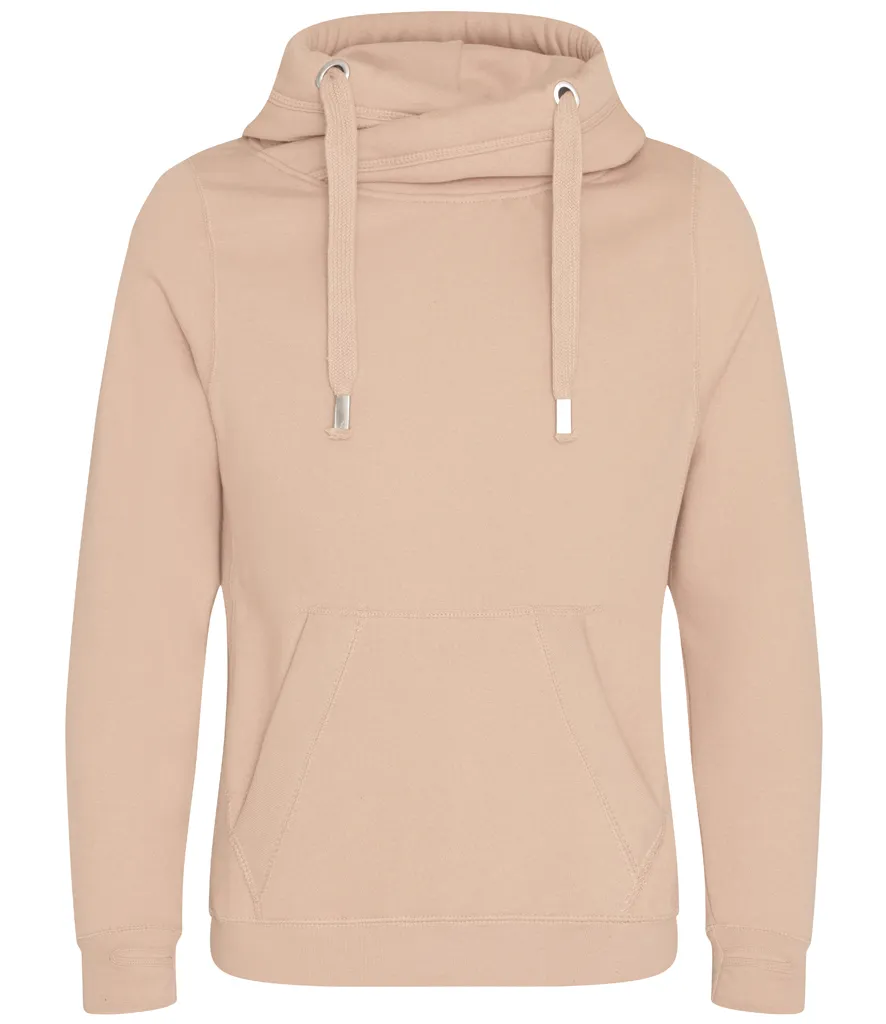 Crossover Neck Hoodie with Mr/Mrs Est. Slogan | The Personalisation Company | Unique & Affordable Personalised Gifts