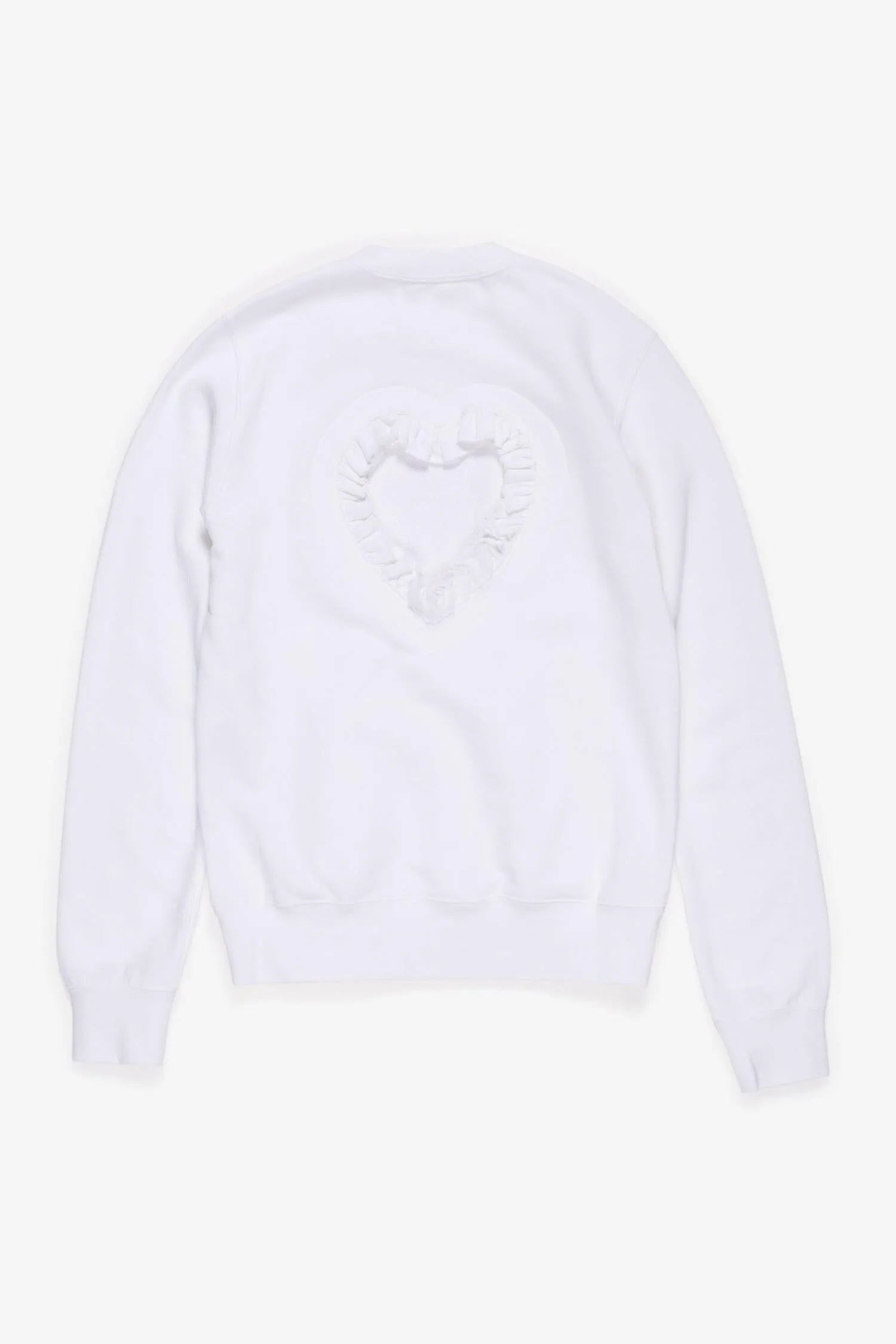 Cut-Out Heart Fitted Sweater