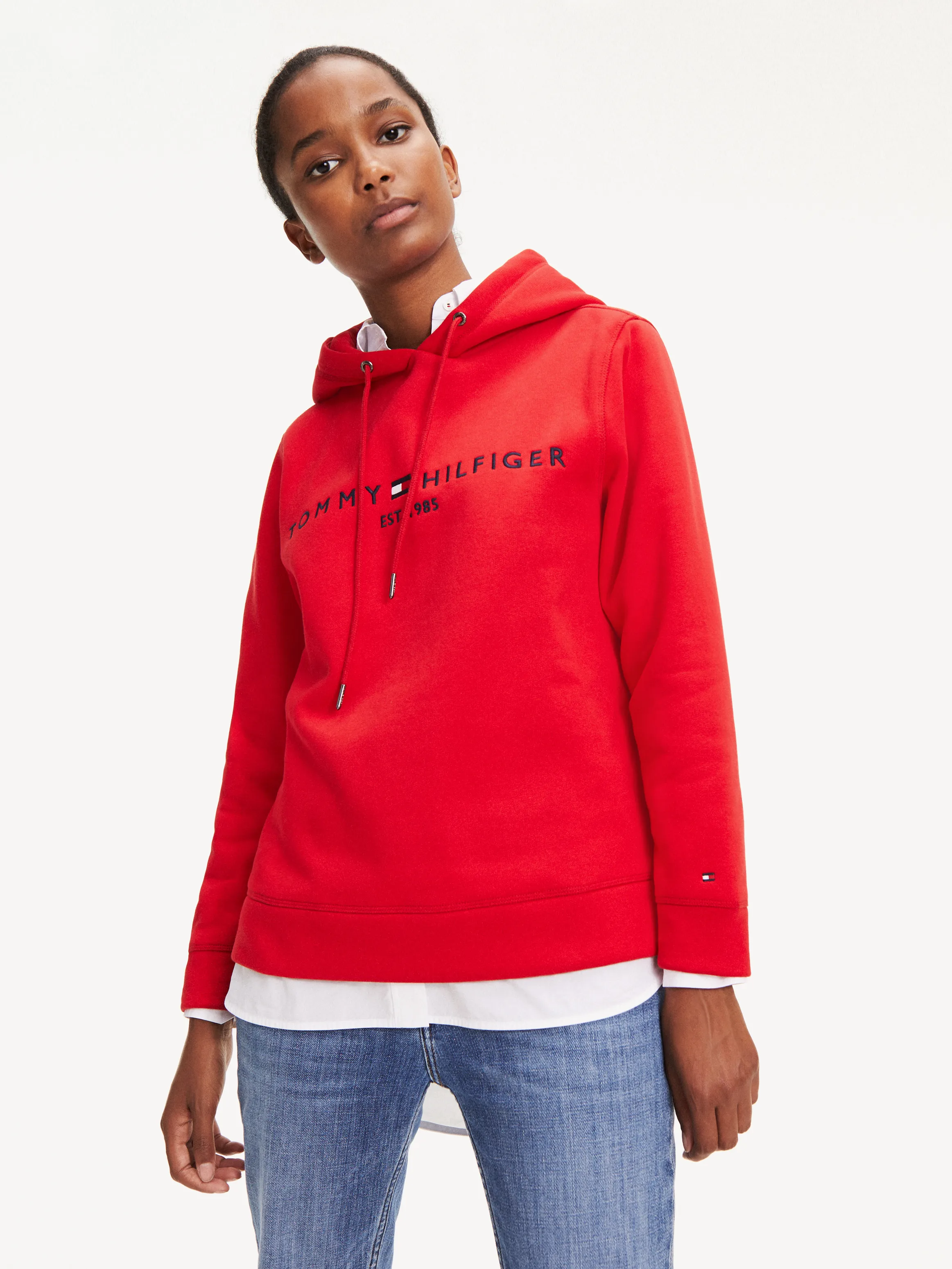 Essential Drawstring Hoodie | Hoodies | Tommy Hilfiger