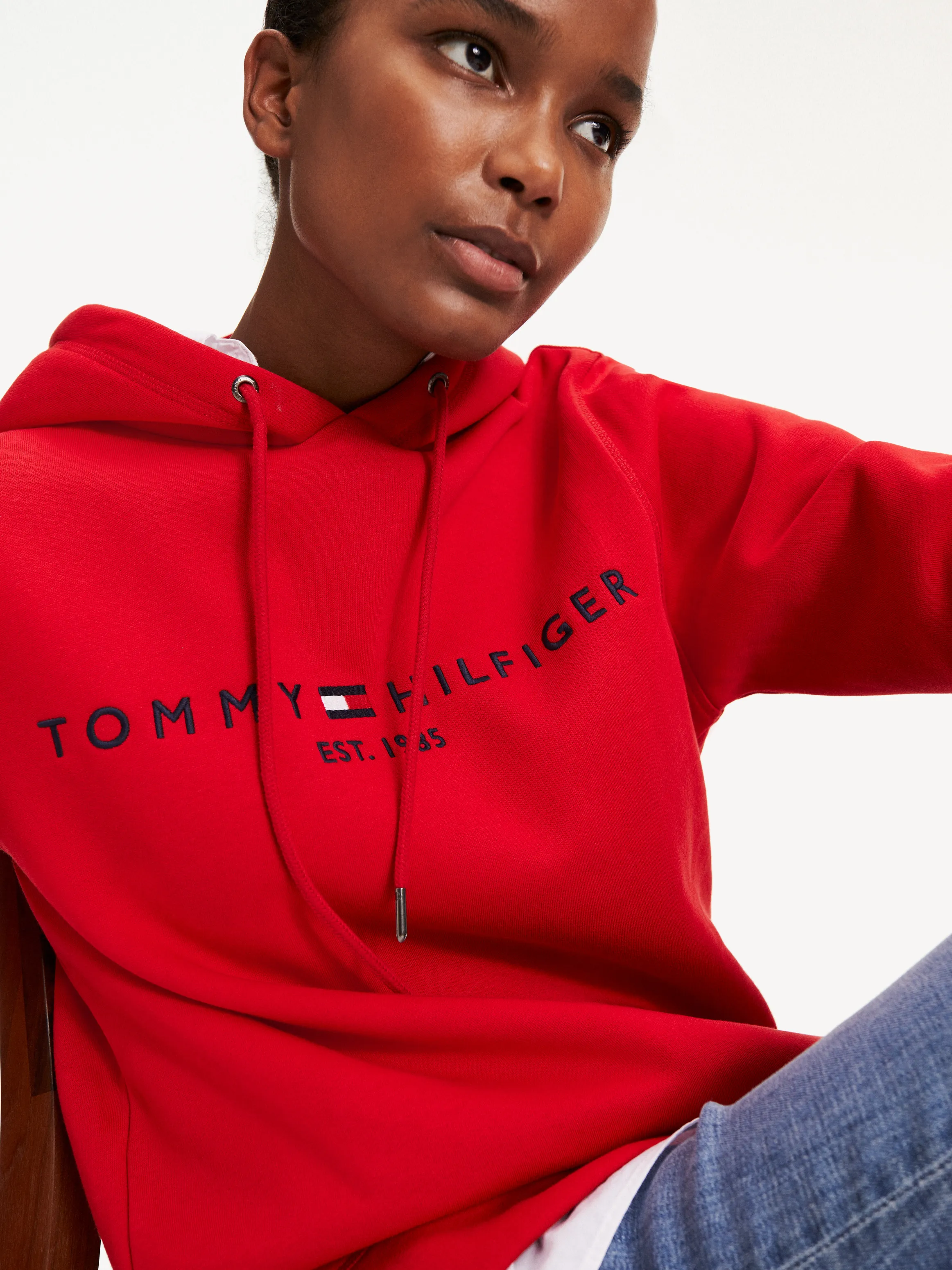 Essential Drawstring Hoodie | Hoodies | Tommy Hilfiger