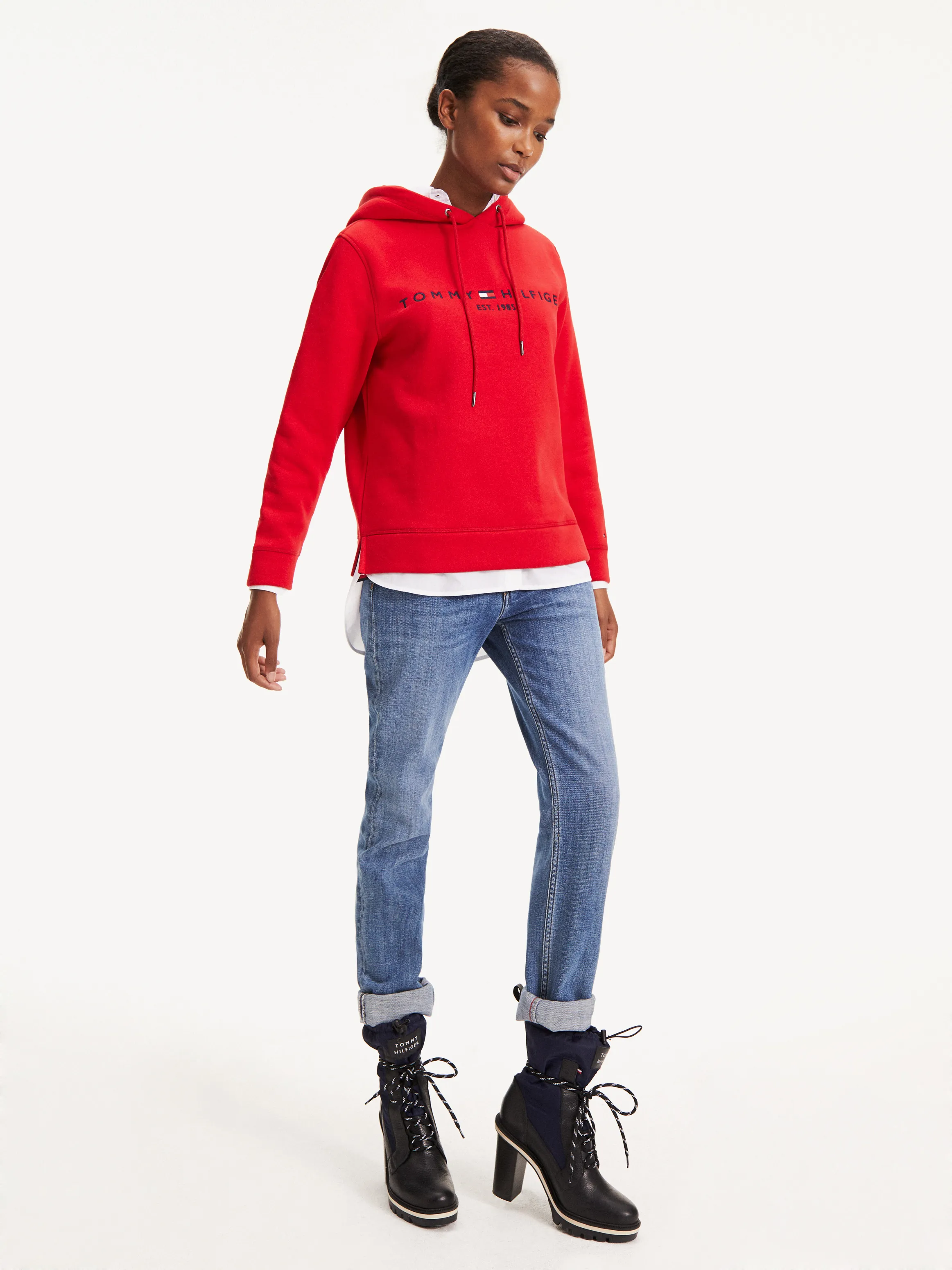 Essential Drawstring Hoodie | Hoodies | Tommy Hilfiger