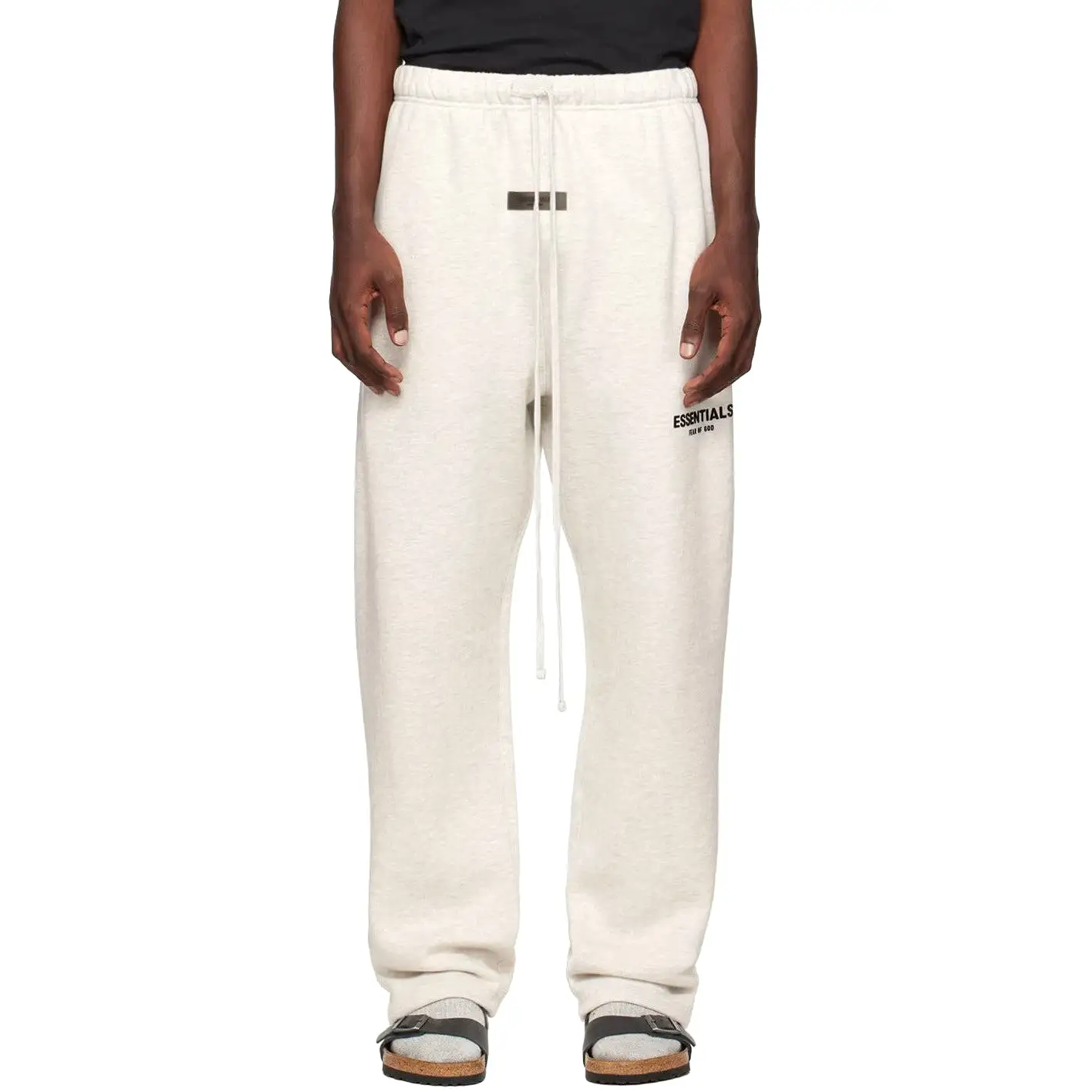 Fear Of God Essentials Relaxed Sweatpants 'Light Oatmeal'