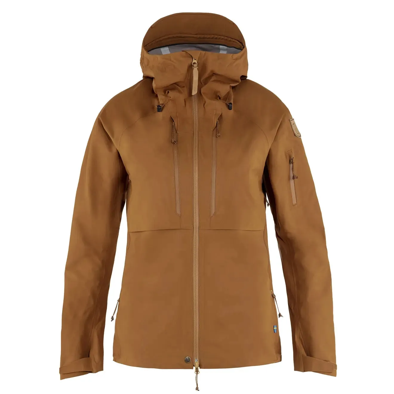 Fjallraven Womens Keb Eco Shell Jacket Chestnut