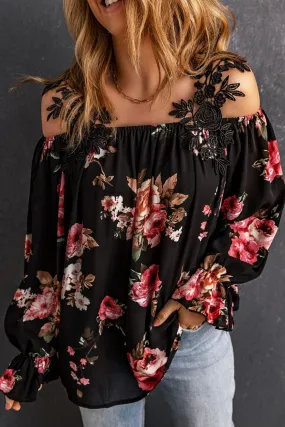 Garden Days Flounce Sleeve Blouse