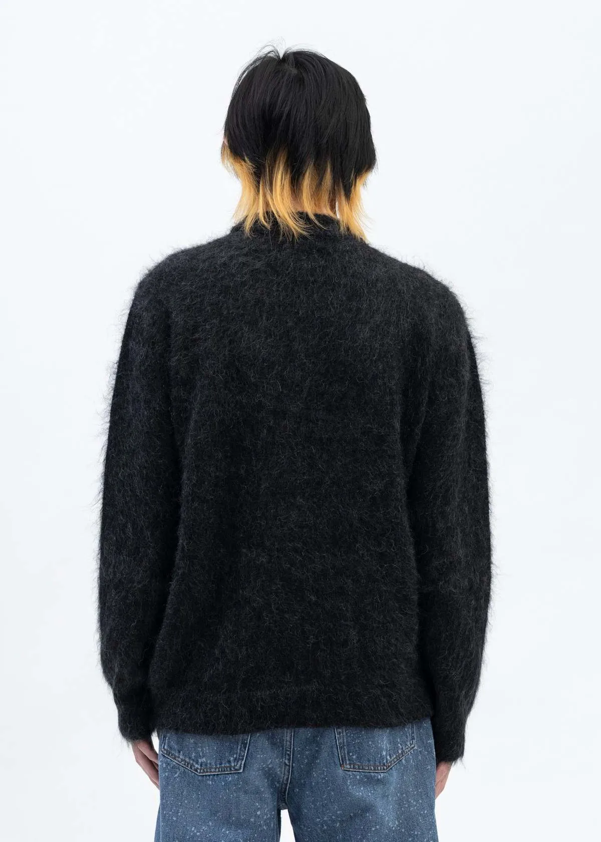 GATTONE KNIT sweater - BLACK