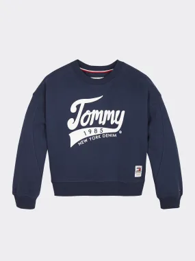 Girls 1985 Logo Fleece Sweatshirt | Hoodies | Tommy Hilfiger